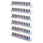 ELMAS 2/4/6 Layer Nail Polish Display Rack Acrylic Holder - Al Masam Stationery LLC