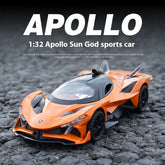 ELMAS 1:32 Scale Apollo EVO Alloy Toy Model with Lights - Al Masam Stationery LLC