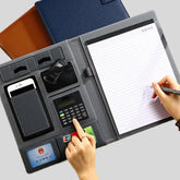 ELMAS Executive Leather Padfolio & Organizer Portfolio - Al Masam Stationery LLC