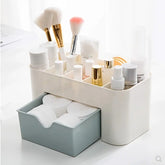 ELMAS Makeup Organizer Storage Box with Drawer Acrylic - Al Masam Stationery LLC