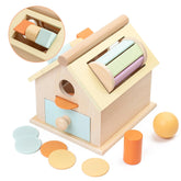 ELMAS Montessori Toys Wooden Object Permanence Box 5 in 1 - Al Masam Stationery LLC