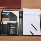 ELMAS Executive Leather Padfolio for Professionals - Al Masam Stationery LLC