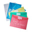 Atlas Document Bag Assorted Colors Pack - Al Masam Stationery LLC