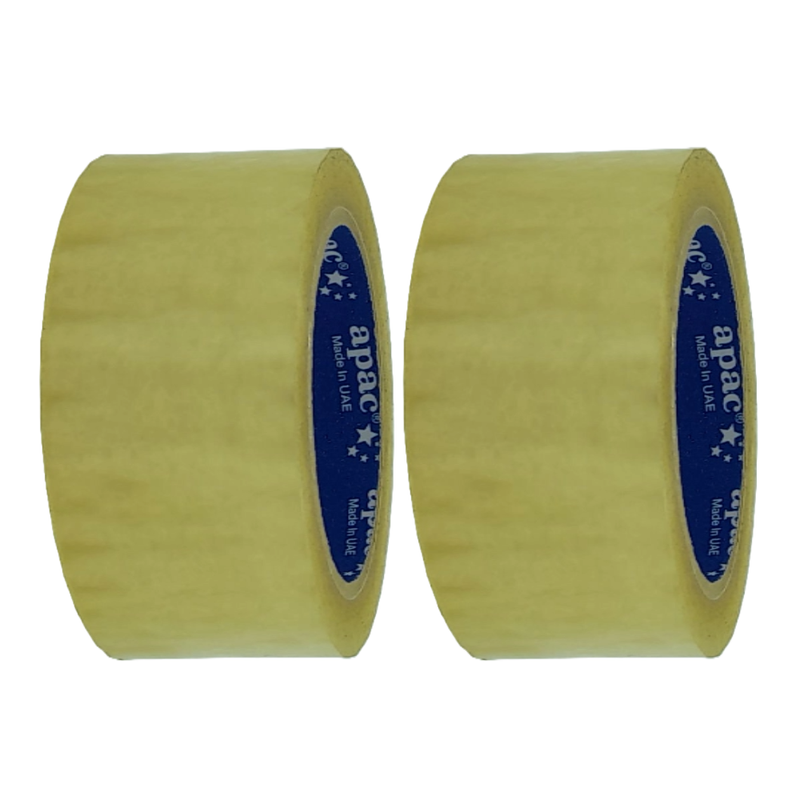 Apac Packaging Tape Clear 50µ x 2 inch x 50 yards| 36 rolls per carton