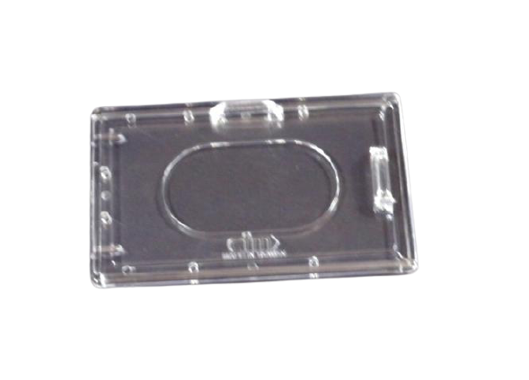 CFM 526A HARD ACRYLIC PLASTIC ID HOLDER