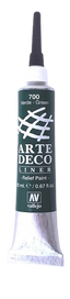 VALLEJO ARTEDECO LINER/CONTOUR 700-20ML. GREEN - Al Masam Stationery LLC