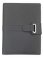 AMS-RM-200-F-62 - BLACK Soft feel PU Leather Organizer - Al Masam Stationery LLC