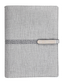 AMS-RM-S-220 - (Grey) - PU Leather Organizer - Al Masam Stationery LLC