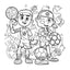 Children Fancy Colouring - Sports Ap4104 - Al Masam Stationery LLC