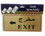 Sticker Sign "EXIT" - Al Masam Stationery LLC