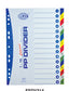 Dividers PVC (1-15) A4 Colour with number - Al Masam Stationery LLC