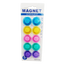 Magnets Asstd Clr Round - Al Masam Stationery LLC