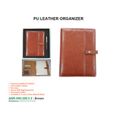 AMS-RM-200 S3 - PU Leather Organizers - Al Masam Stationery LLC