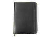 Details AMS-RM-356 - Black Zipped folder - Al Masam Stationery LLC