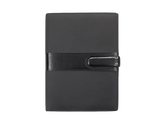 AMS-RM-S 10 - Black PU Leather Organizer - Al Masam Stationery LLC