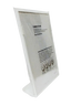 Display Stand L Shape A4 Size White - Al Masam Stationery LLC