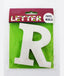 Wooden Letters White "R" - Al Masam Stationery LLC
