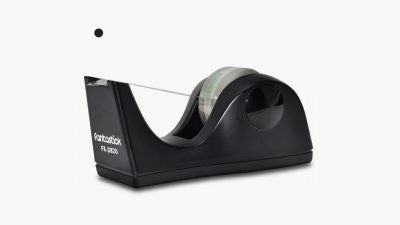 Fantastick Tape dispenser -1"& 3"dual core D2001 Black Large - Al Masam Stationery LLC