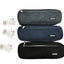 Atlas Pencil Case Square Plain Blue-Black-Grey - Al Masam Stationery LLC