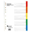 Atlas 1 Plastic Index Divider Multicolor - Al Masam Stationery LLC