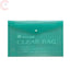 Atlas Document Bag F/S Green - Al Masam Stationery LLC