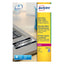 Heavy duty labels25.4 x 10 mm, B/W Laser, hard-wearing - Al Masam Stationery LLC
