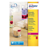 Labels in special Colours 63.5 mm Neon Red - Al Masam Stationery LLC