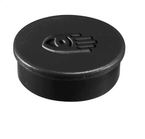 Strengthen your magnetic display with LEGAMASTER SUPERMAGNETS 35 MM BLACK. These powerful magnets have a 35 mm diameter and a sleek black design, making them both functional and visually appealing. Perfect for showcasing important documents or notes in a professional setting.