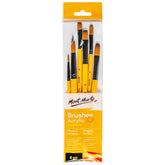 Mont Marte Gallery Series Brush Set Acrylic 6pc - Al Masam Stationery LLC