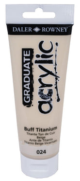 Daler Rowney Graduate Acrylic Color BUFF TITANIUM - Al Masam Stationery LLC