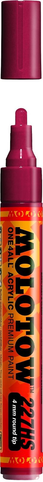 Molotow Board Tip Marker 227Hs 4Mm Burgundy - Al Masam Stationery LLC