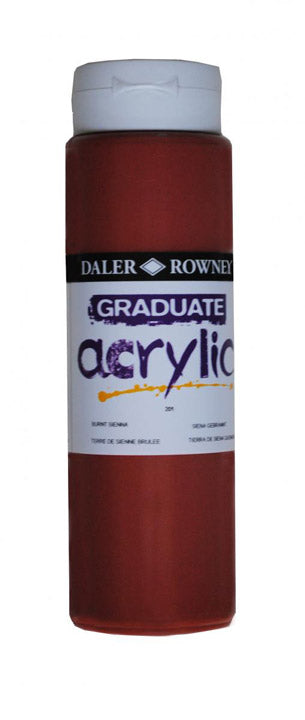 Daler Rowney Graduate Acrylic Color BRUNT SIENNA - Al Masam Stationery LLC