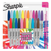 Sharpie Fine Point Permanent Marker Assorted 24 Pieces - (SP-1956292) - Al Masam Stationery LLC