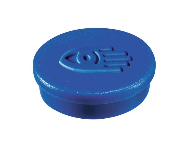 LEGAMASTER MAGNETS ROUND 20 MM PACK OF 10 BLUE 7-181103 - Al Masam Stationery LLC