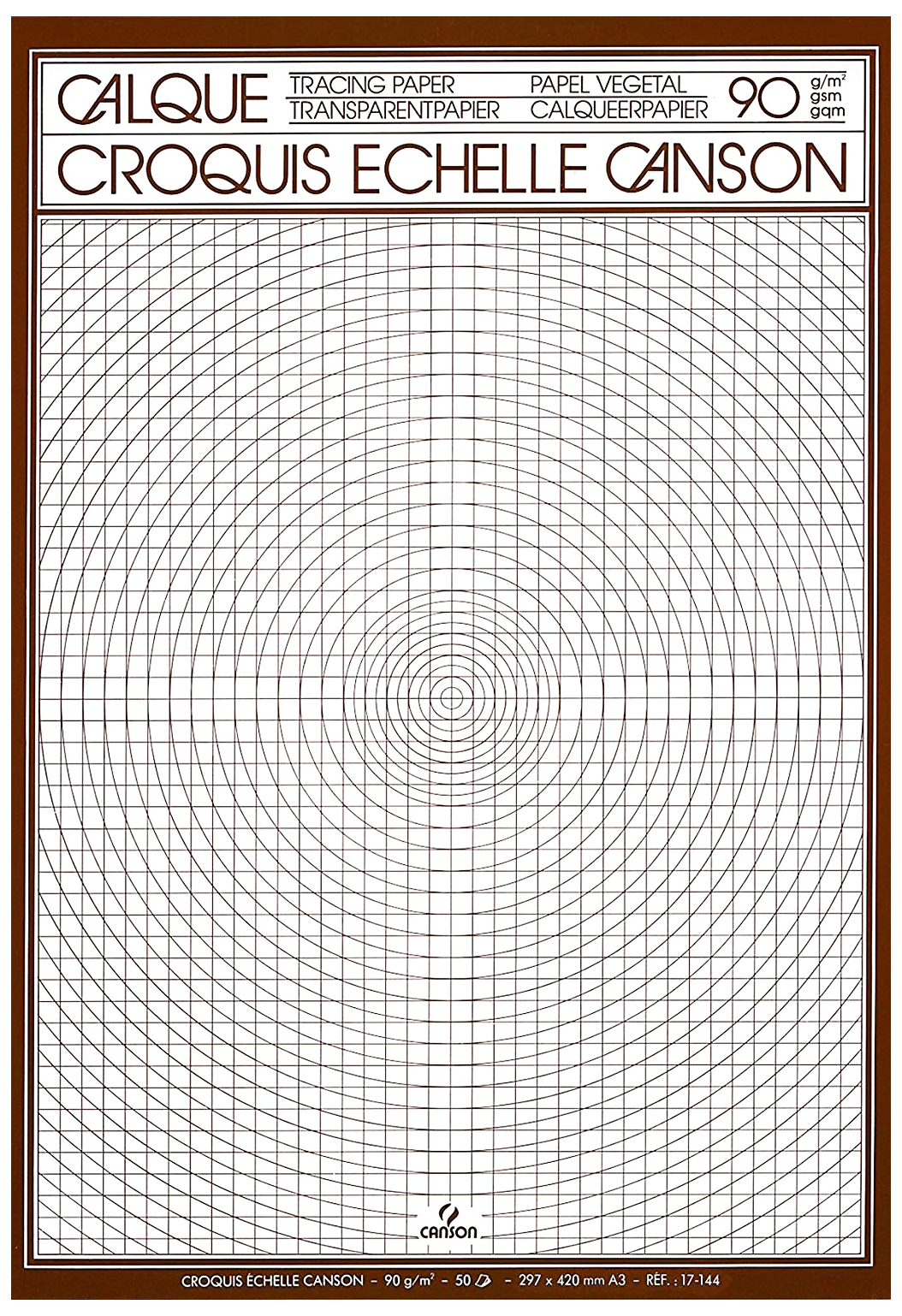 CANSON TRACING PAD A3 90 GSM - 50 SHEETS