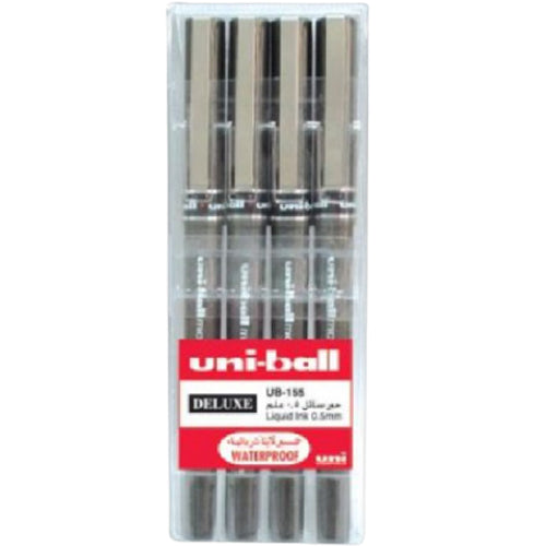 Uniball Delux 0.5mm pen Blue - Al Masam Stationery LLC