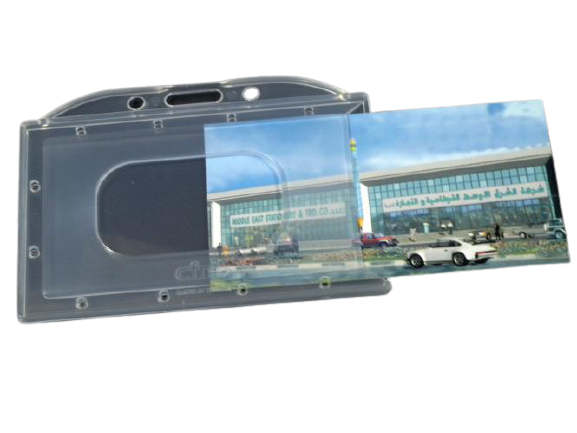 518 RIGID PLASTIC ID HOLDER