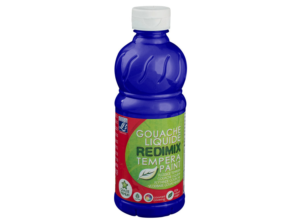 Lefranc & Bourgeois Gouache Liquide Redimix Cobalt Blue Hue - Al Masam Stationery LLC