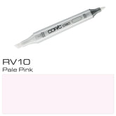 The COPIC CIAO MARKER RV 10 PALE PINK is the perfect tool for adding subtle hints of pale pink to any art piece. The alcohol-based ink provides smooth and precise lines, while the dual tip allows for versatile use. Its high-quality formula is long-lasting and will bring your creations to life with its soft, delicate color.