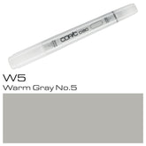The COPIC CIAO MARKER W 5 WARM GREY is a versatile and high-quality art marker. Featuring precision and vibrant colors, this marker allows for effortless blending and shading. With its refillable design and replaceable nibs, it is a cost-effective and long-lasting option for any artist or enthusiast.