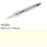 Discover the vibrant possibilities of the COPIC CIAO MARKER Y 00 BARIUM YELLOW. Perfect for artists and illustrators, this versatile marker features a bold yellow hue that adds depth and dimension to your creations. Its high-quality ink and precise design make it a must-have tool for any project.