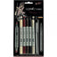 This set of COPIC ciao markers is designed specifically for manga artists and includes 5 markers. With their versatile brush and fine tip, these markers provide smooth and precise lines, allowing for effortless shading and coloring. Ideal for creating dynamic and professional-looking manga illustrations.