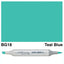 Create bright and vibrant art with the COPIC SKETCH MARKER BG 18 TEAL BLUE. With its high-quality and alcohol-based ink, this marker allows for smooth and even color application. Its refillable and replaceable tip ensures long-lasting use, making it a must-have for any artist or designer.