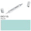 Introducing the COPIC SKETCH MARKER BG15 AQUA, the perfect tool for artists and designers looking to add a pop of vibrant blue-green to their creations. With its high-quality ink and refillable design, this marker offers precise and smooth application, making it a must-have for any creative project. Upgrade your art and design game with the COPIC SKETCH MARKER BG15 AQUA.