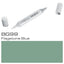 Copic Sketch Marker in Bg99 Flagstone Blue, showcasing the marker's tip and vibrant blue color for art and design.