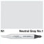 Copic Sketch Marker N 1 Netural Gray - Al Masam Stationery LLC