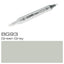 Experience the smooth, effortless strokes of the COPIC CIAO MARKER BG 93 GREEN GRAY. With its innovative design and high-quality ink, this marker allows for precise and detailed coloring. Achieve a natural and muted green-gray hue for your artwork with this versatile marker.