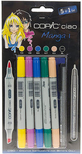 Copic Ciao is the inexpensive marker for beginners, students and hobby artists suitable for Manga, illustration and fine art. The ciao markers colours can be mixed on the surface or layered on top of each other.