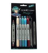 Elevate your manga artwork with the COPIC ciao Set Manga 2. Featuring high-quality and versatile COPIC markers, this set is perfect for creating vibrant and detailed illustrations. With a wide range of colors to choose from, you can bring your characters to life with ease. Become a manga master with the COPIC ciao Set Manga 2.