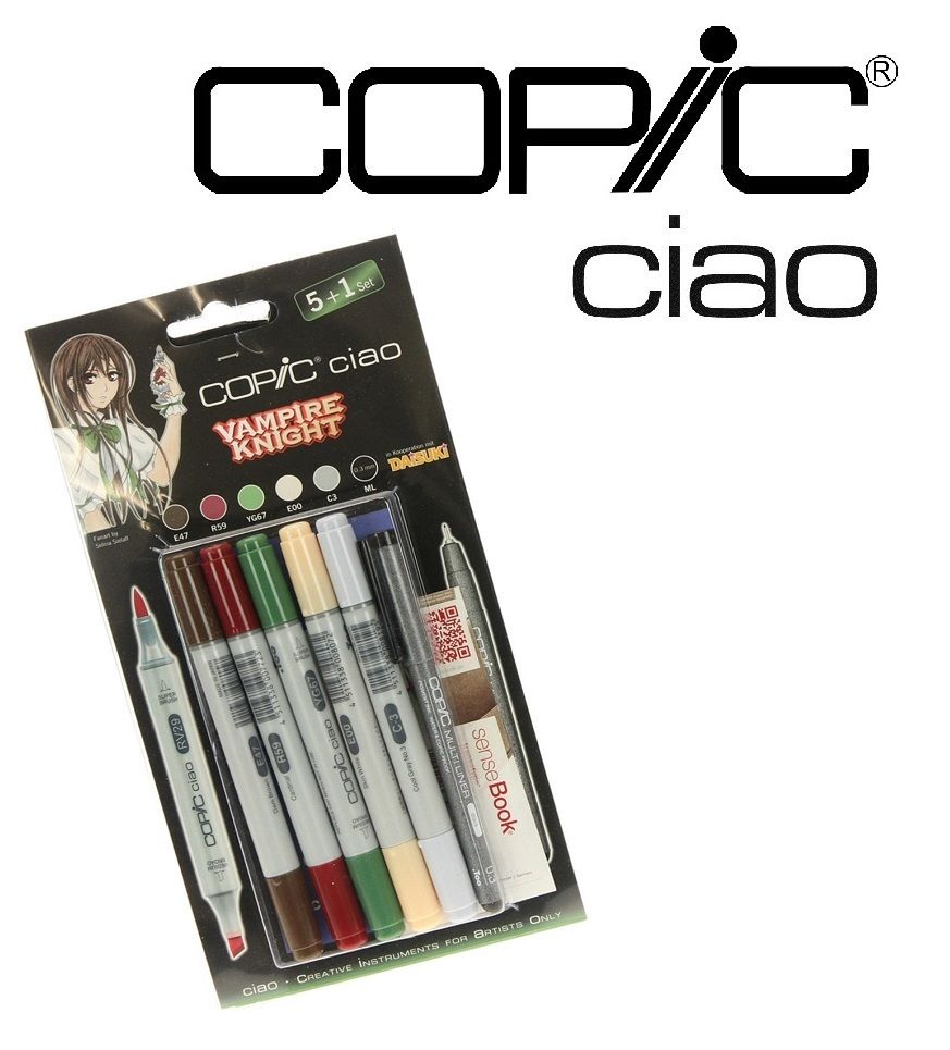 COPIC ciao Set 5+1 Vampire Knight